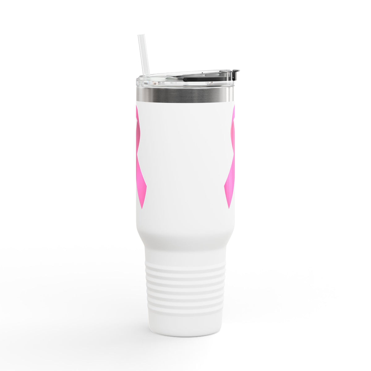 Pink Ribbon Insulated Travel Mug, 40oz