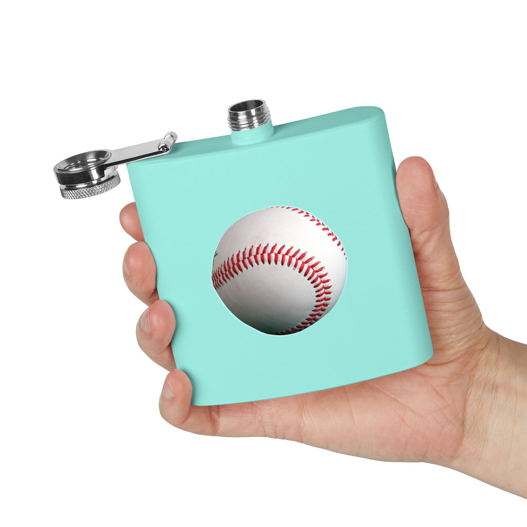 Copy of Football Stainless Steel Flask, 6oz