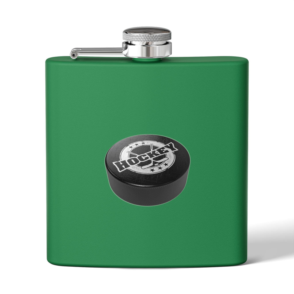 Hockeyl Stainless Steel Flask, 6oz