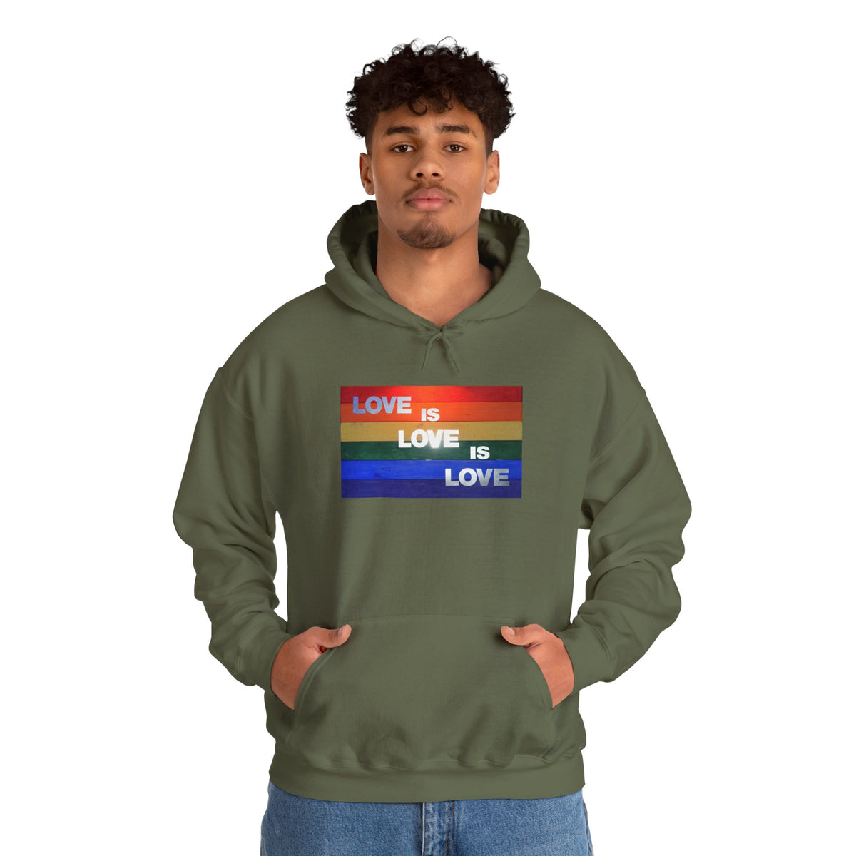 Love is Love is Lovel Heavy Blend™ Hoodie