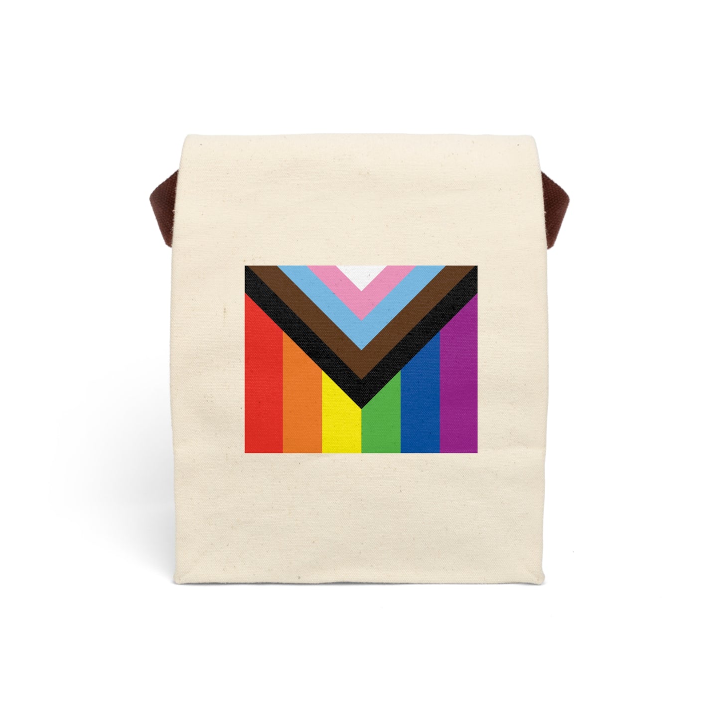 Canvas Lunch Bag Pride Flag (All Stripes)