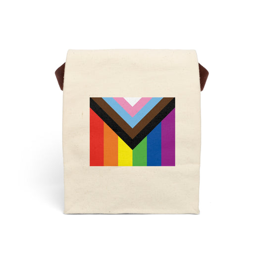 Canvas Lunch Bag Pride Flag (All Stripes)