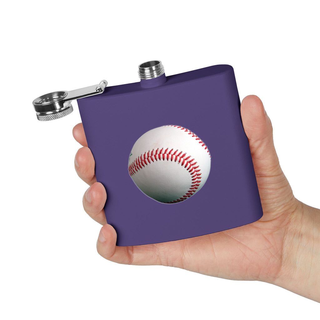 Copy of Football Stainless Steel Flask, 6oz