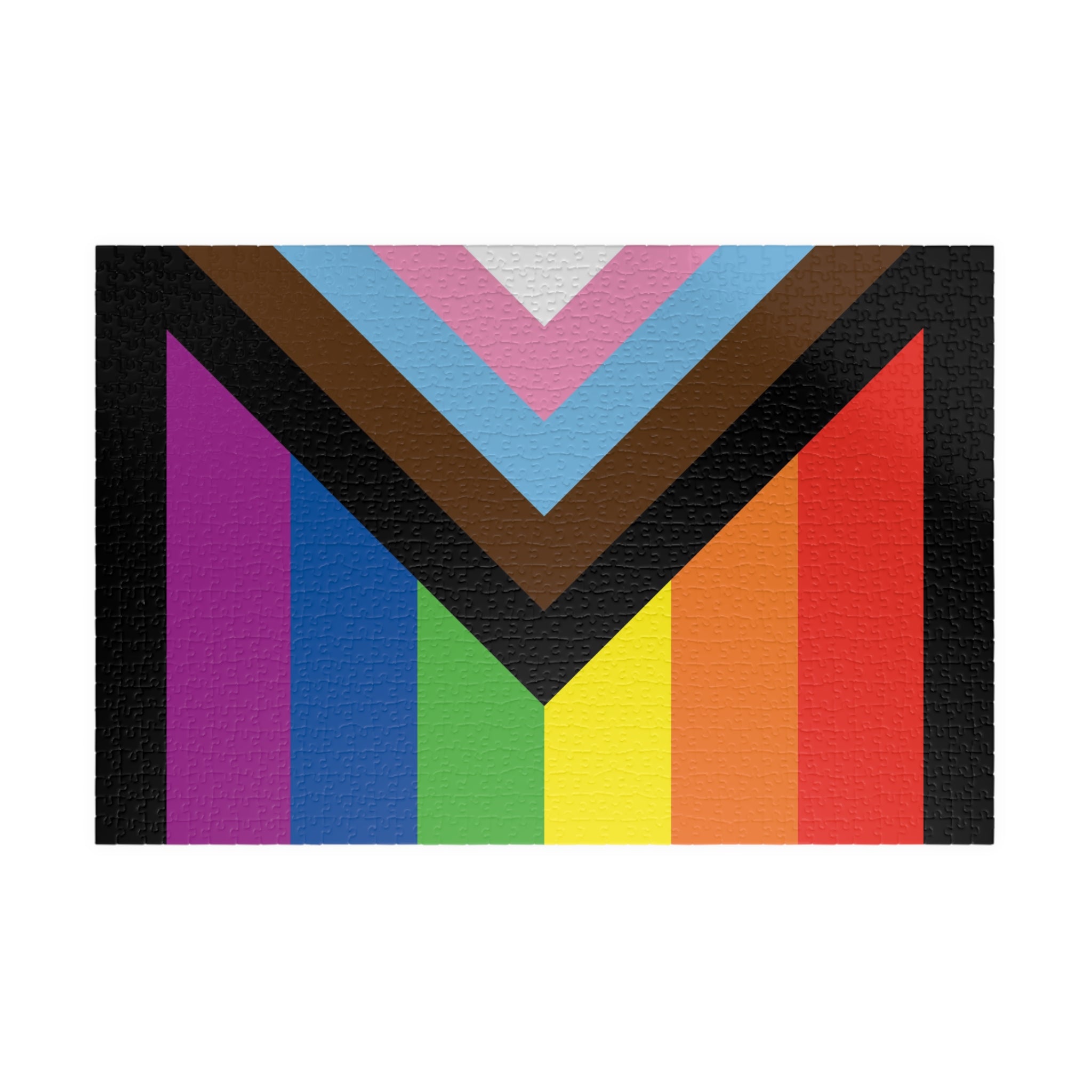 Rainbow Flag Puzzle (110, 252, 520, 1014-piece)