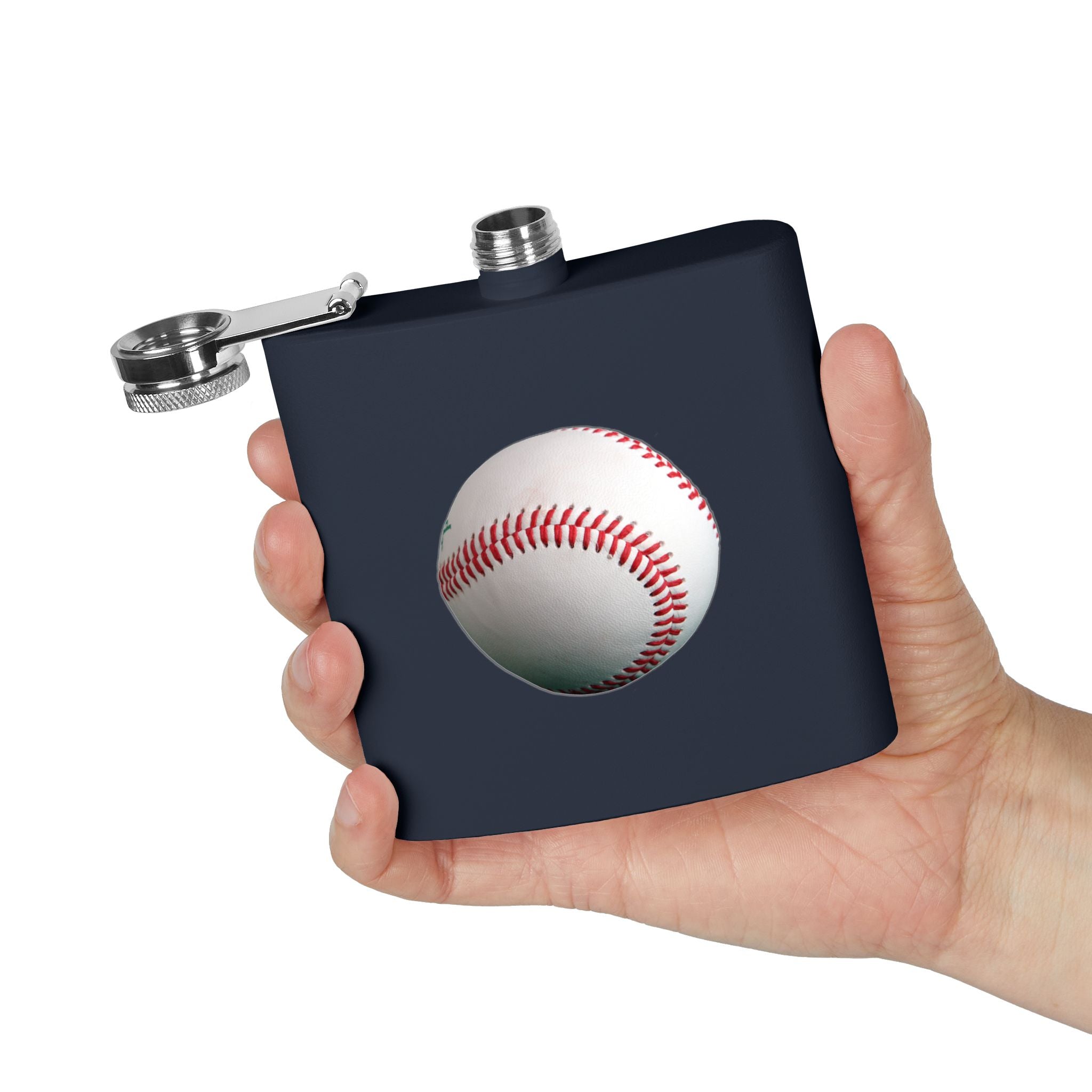 Copy of Football Stainless Steel Flask, 6oz