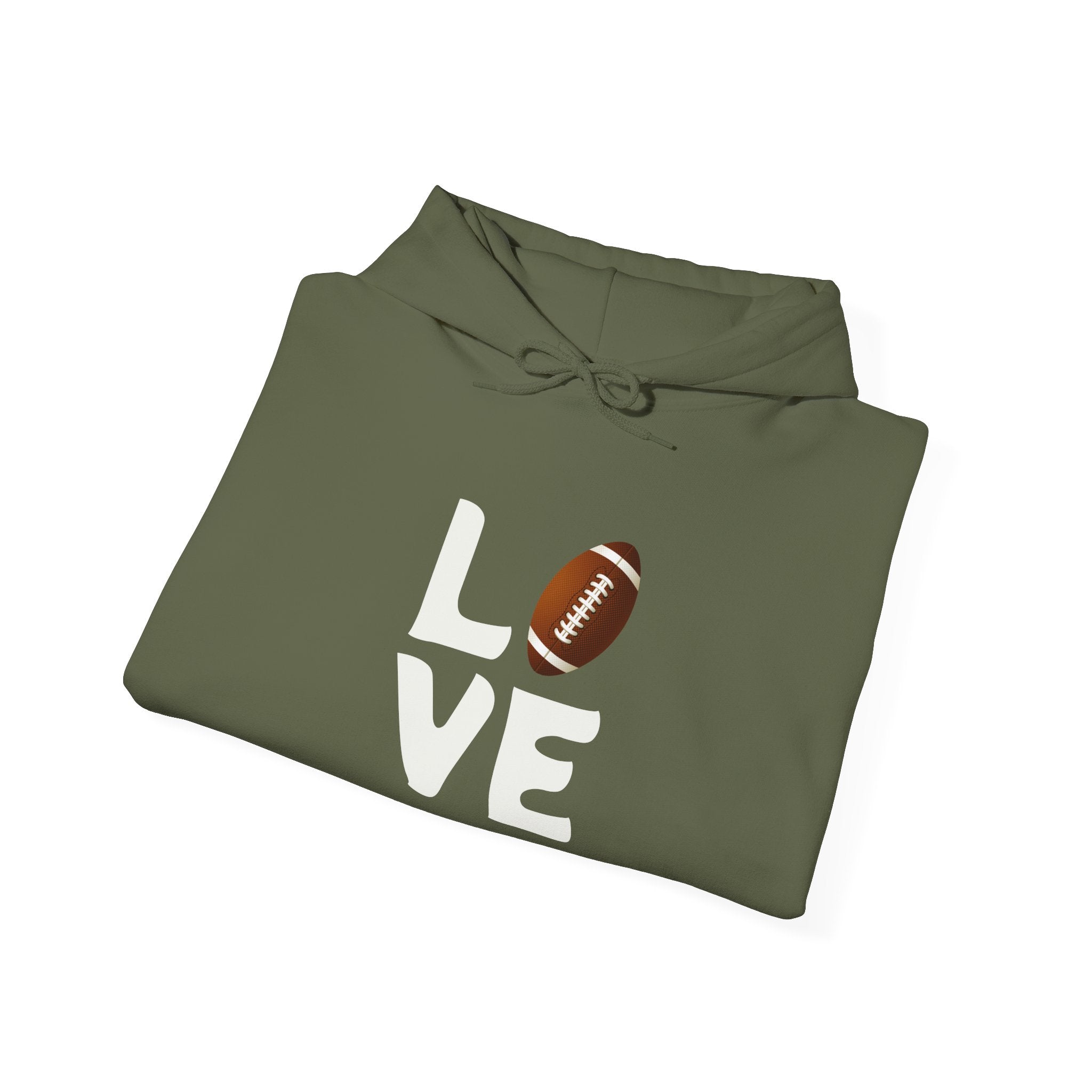 LOVE Football Heavy Blend™ Hoodie