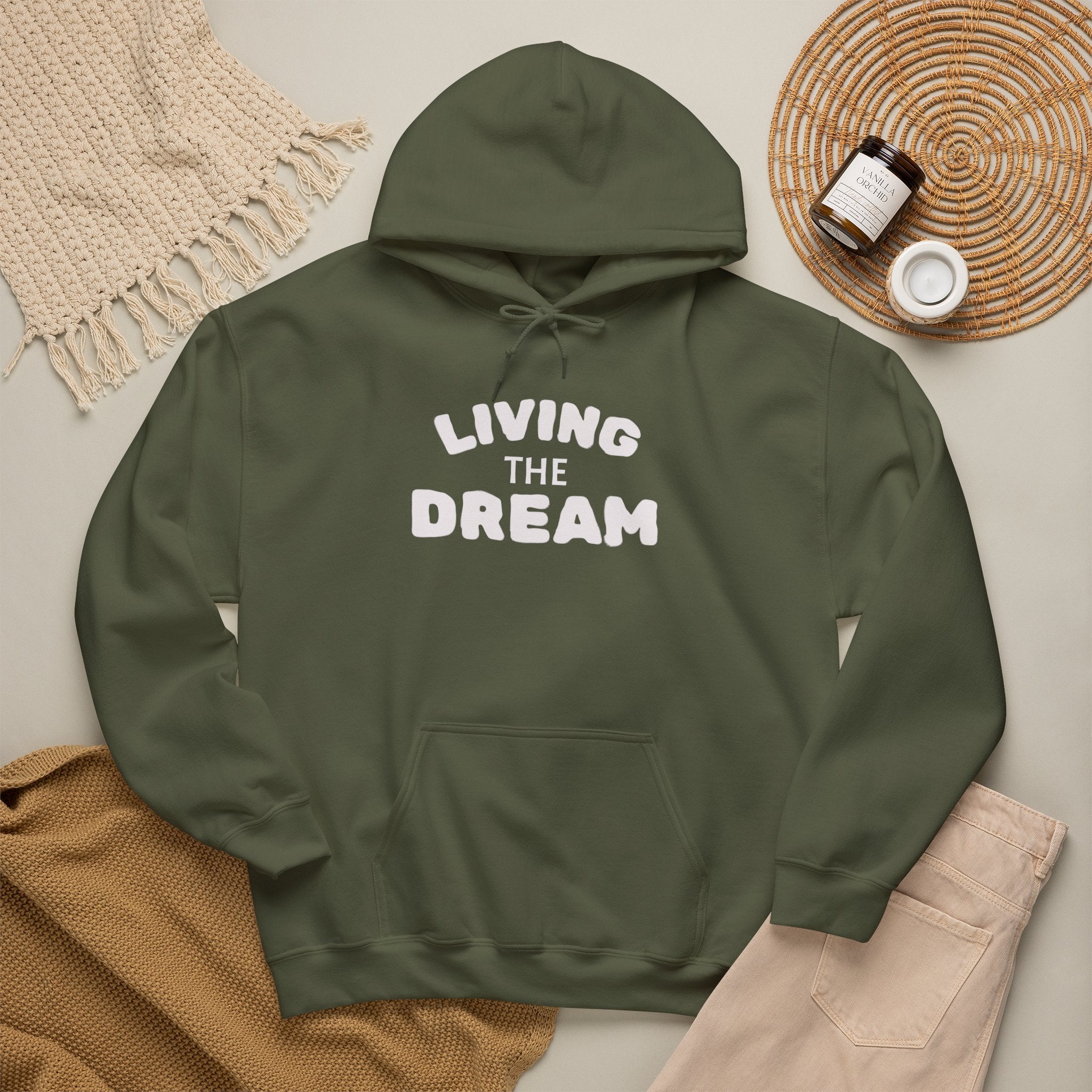 Living the Dream Heavy Blend™ Hoodie