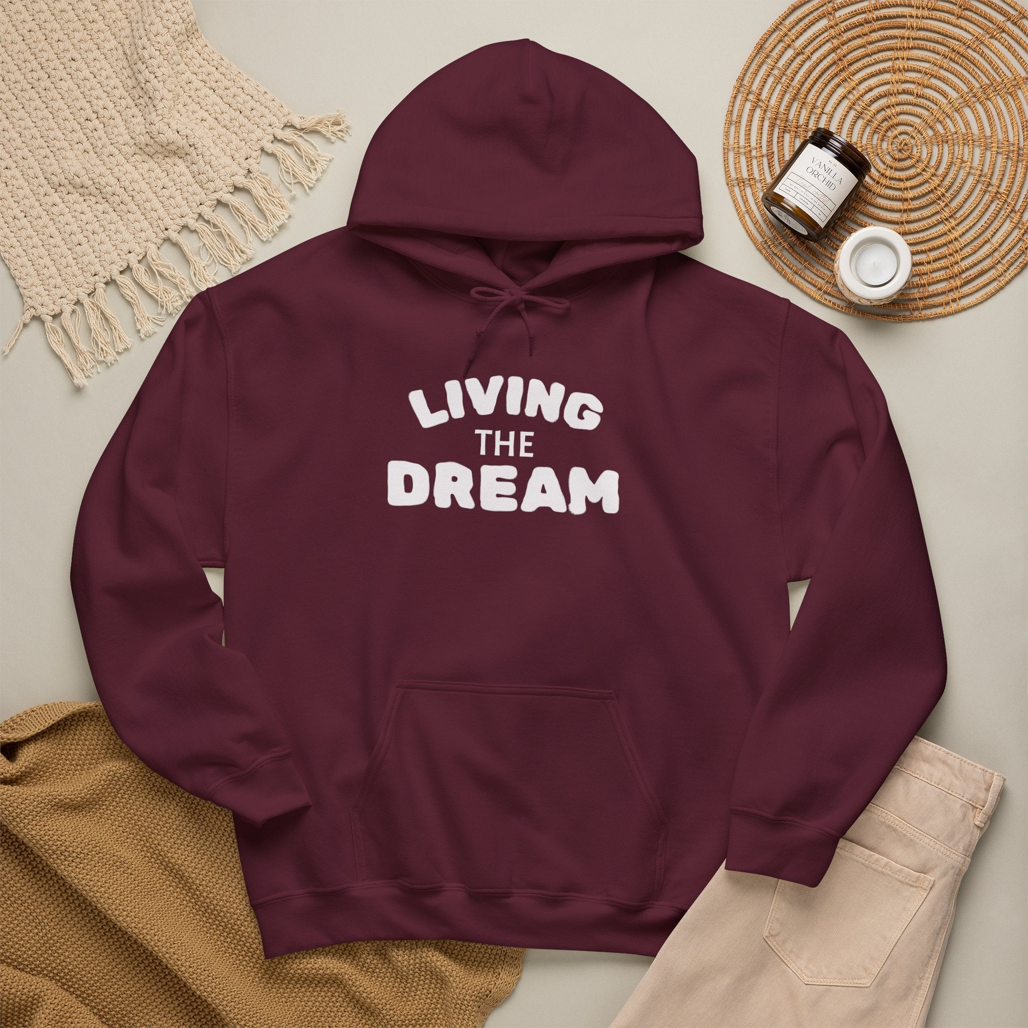 Living the Dream Heavy Blend™ Hoodie