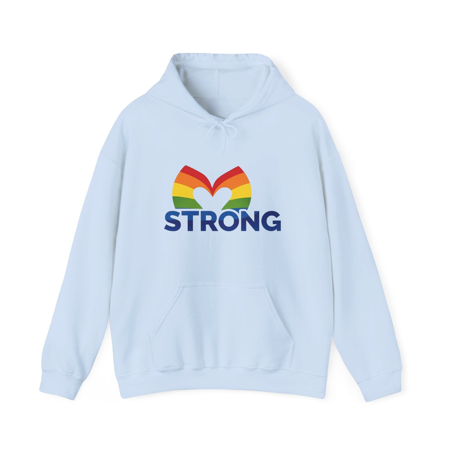 Rainbow Heart STRONG Hoodie