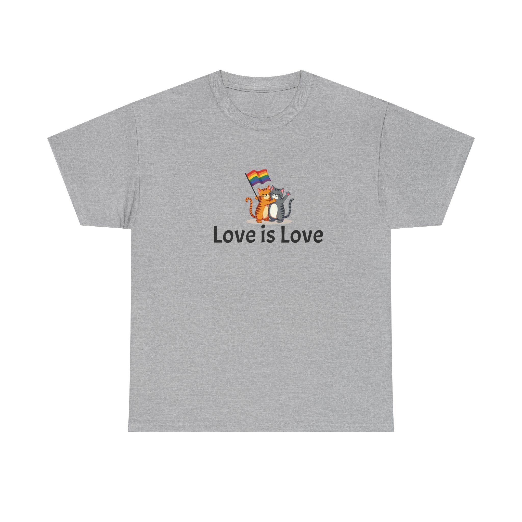 Kitty Love is Love Heavy Cotton Tee
