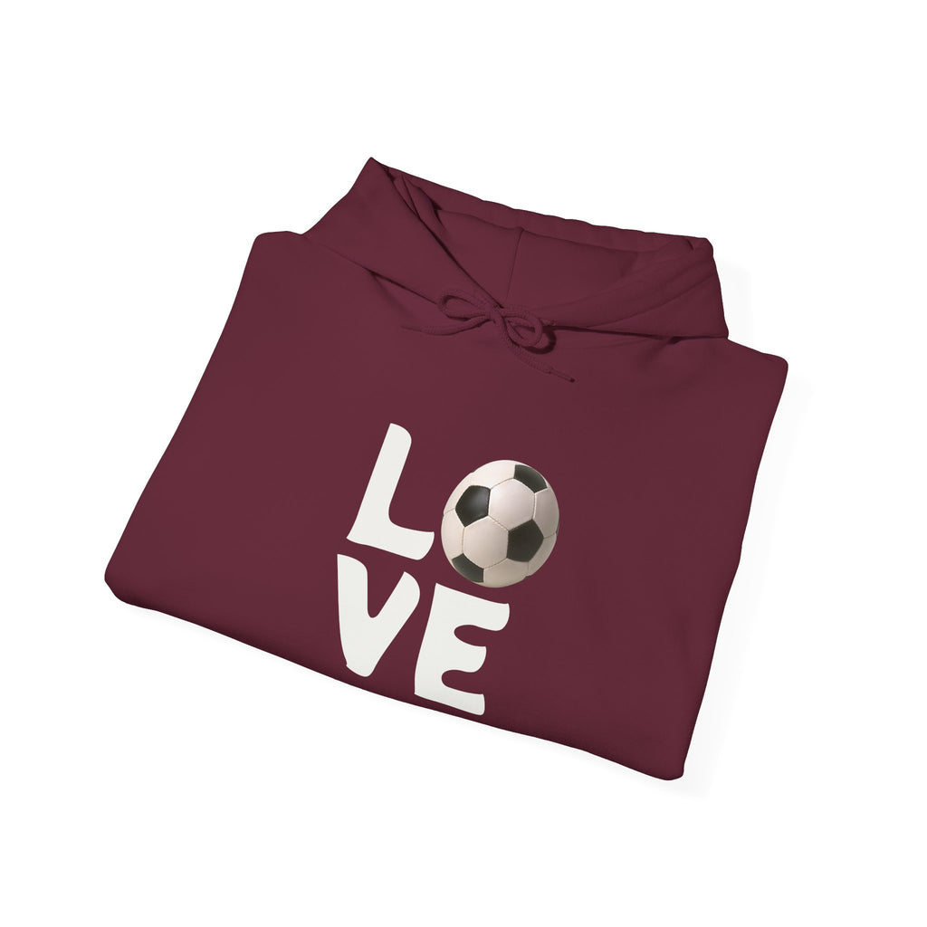 LOVE Soccer Heavy Blend™ Hoodie