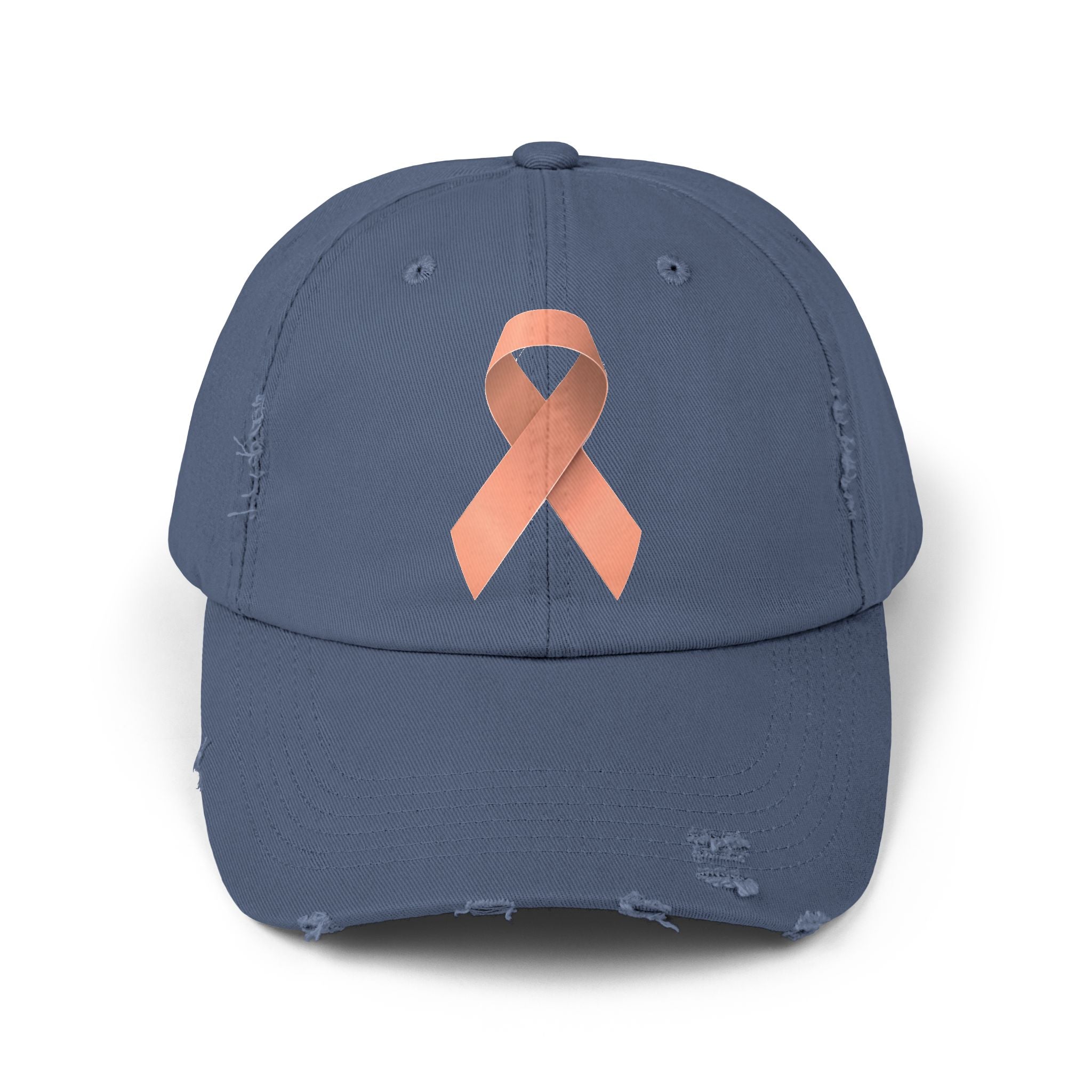 Uterine Cancer Distressed Hat