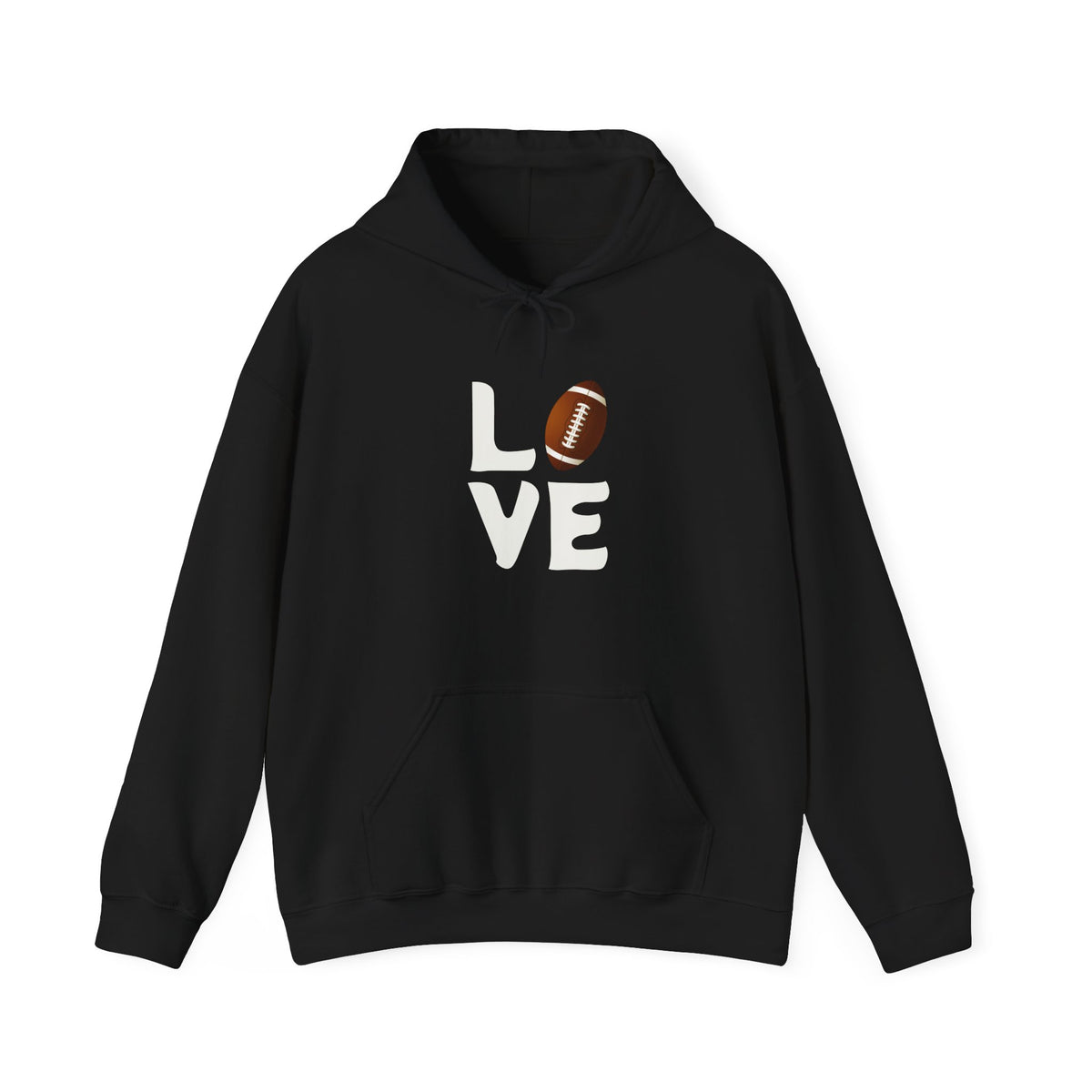 LOVE Football Heavy Blend™ Hoodie