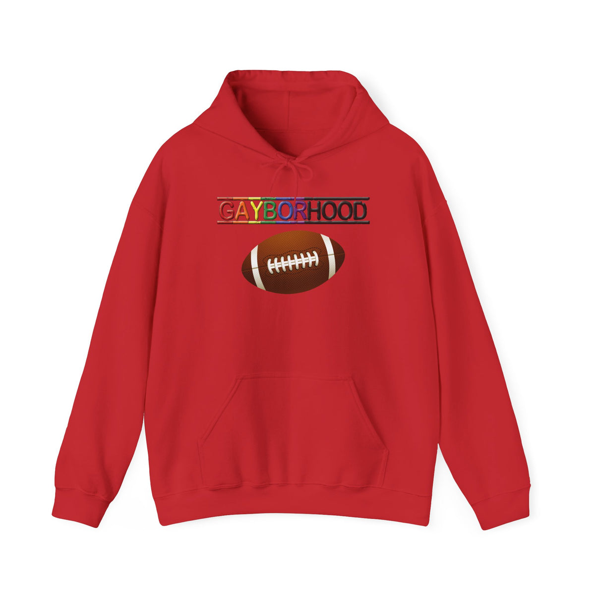 Gayborhood Football Heavy Blend™ Hoodie