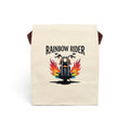 Canvas Lunch Bag Rainbow Rider