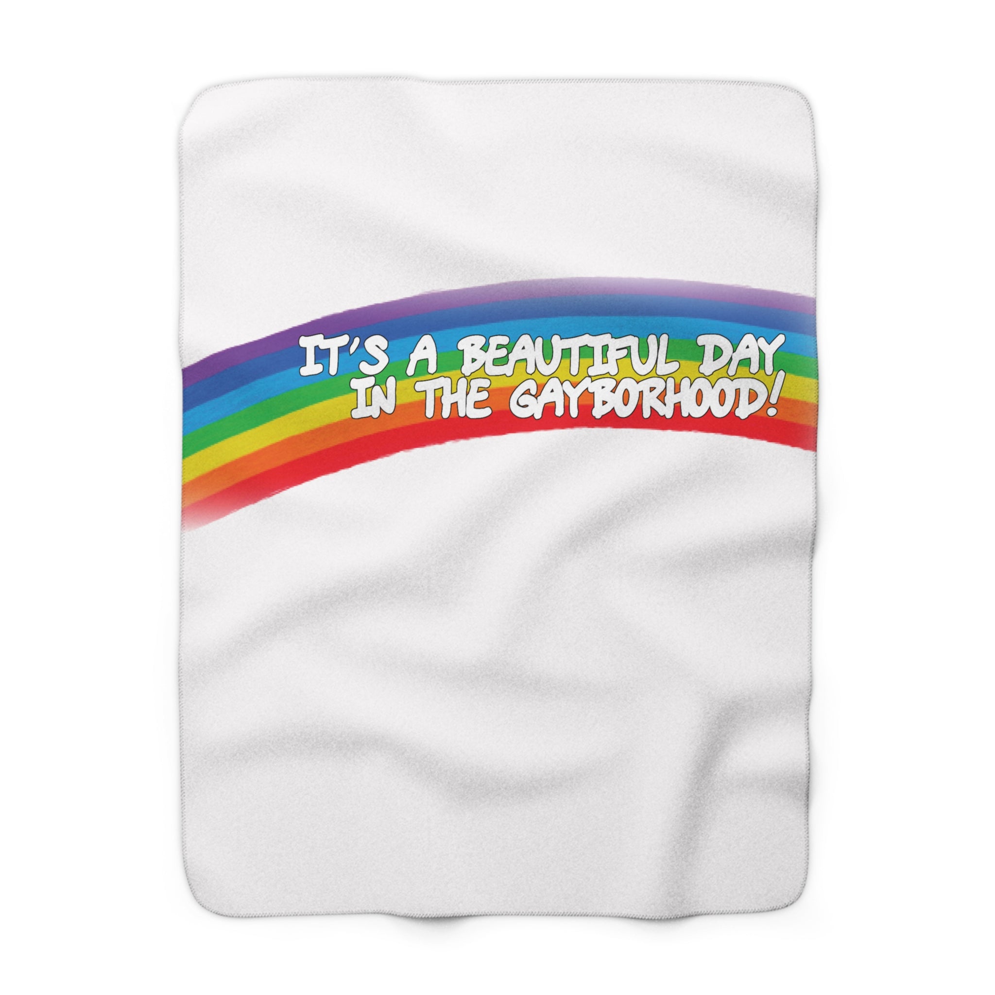 Beautiful Day Sherpa Fleece Blanket