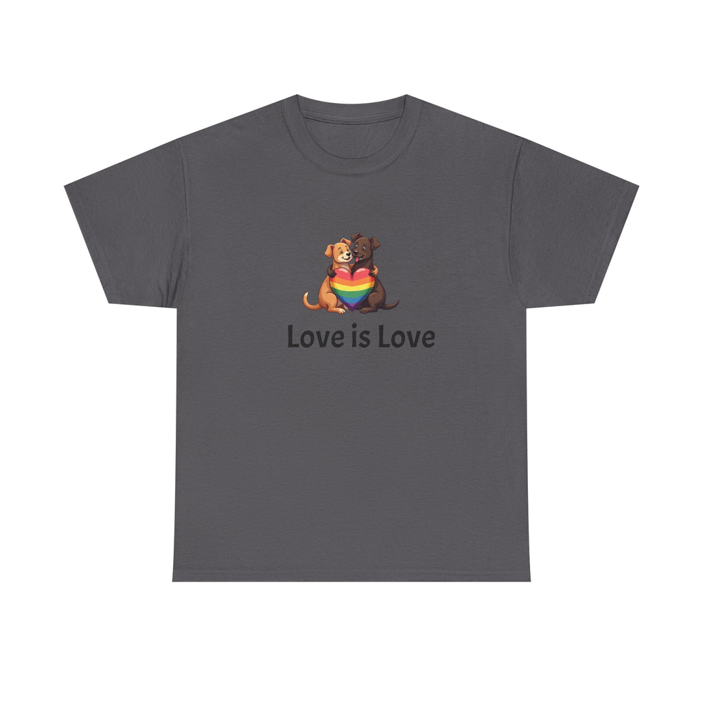 Puppy Love is Love Heavy Cotton Tee