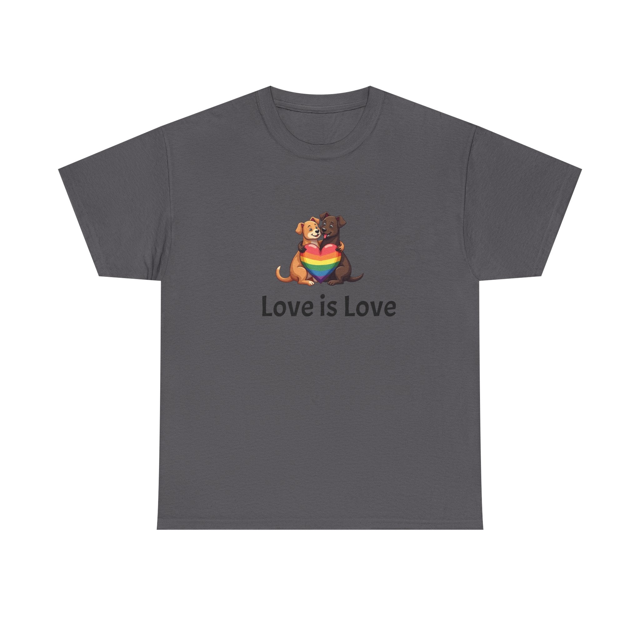 Puppy Love is Love Heavy Cotton Tee
