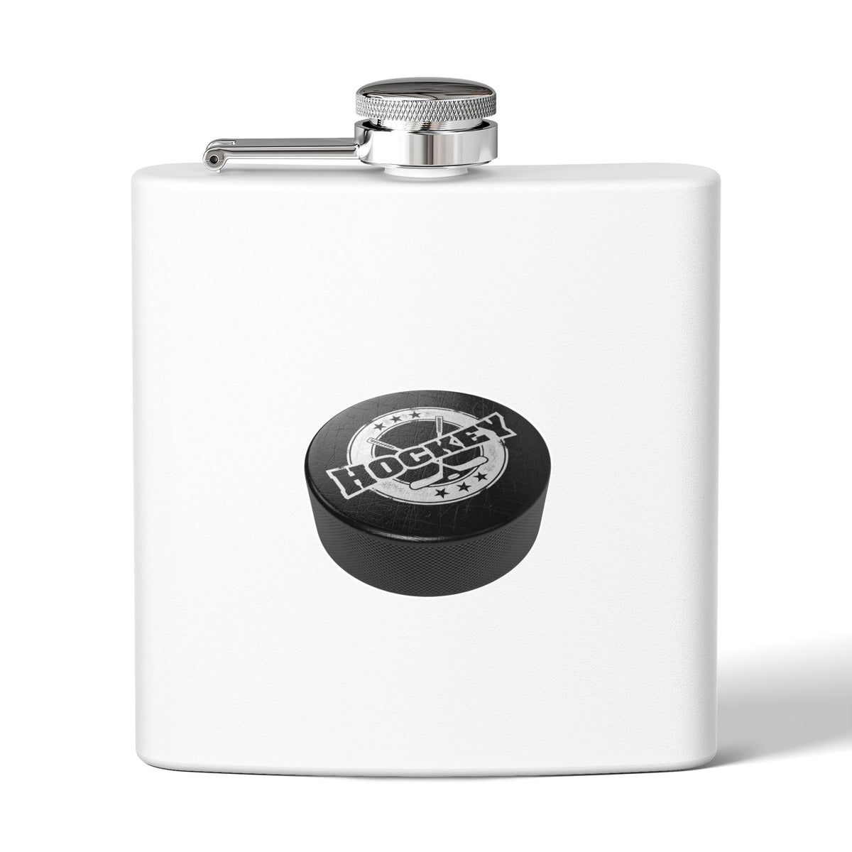 Hockeyl Stainless Steel Flask, 6oz