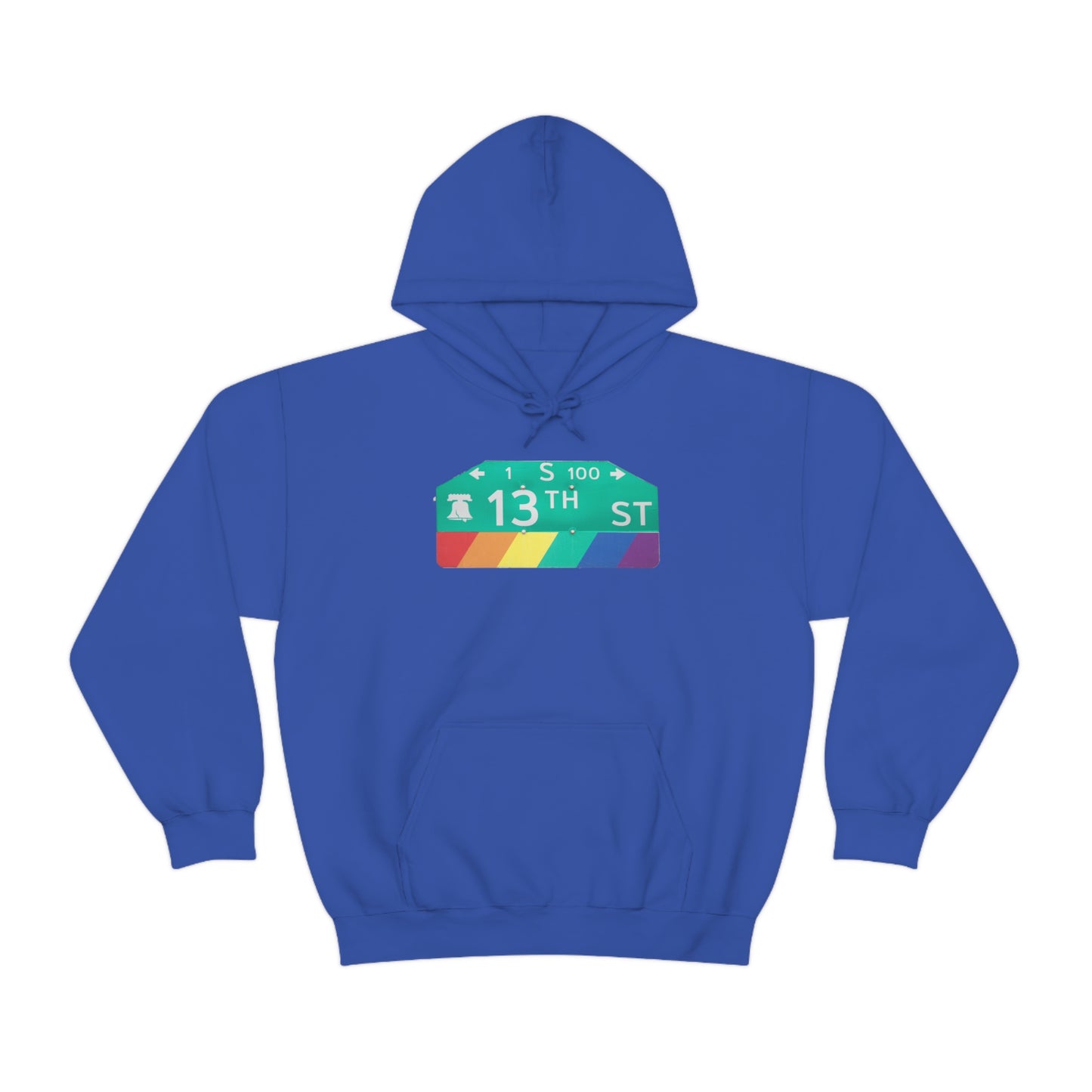 Philly Gayborhood Street Sign Hoodie