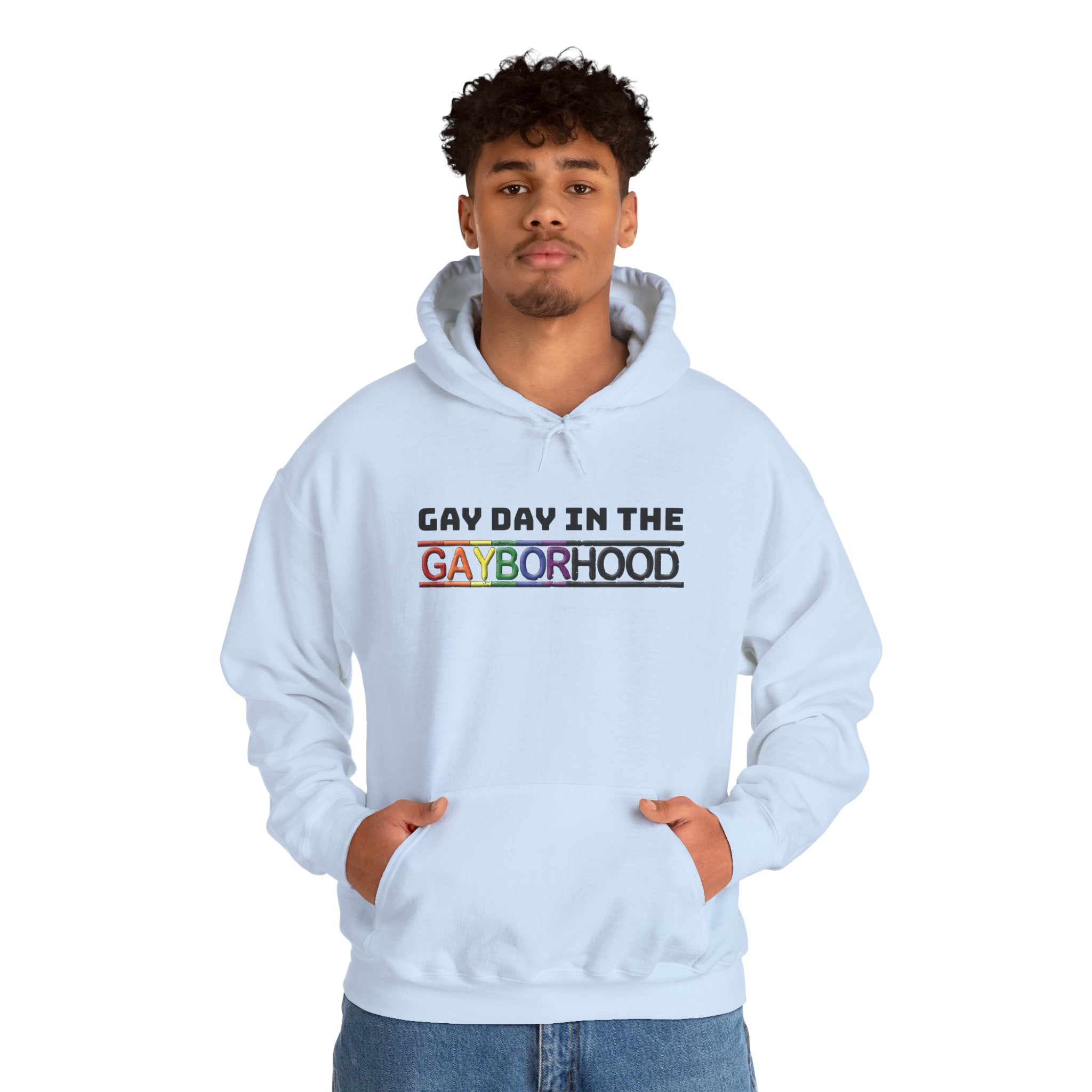 Gay Day in the Gayborhood Heavy Blend™ Hoodie