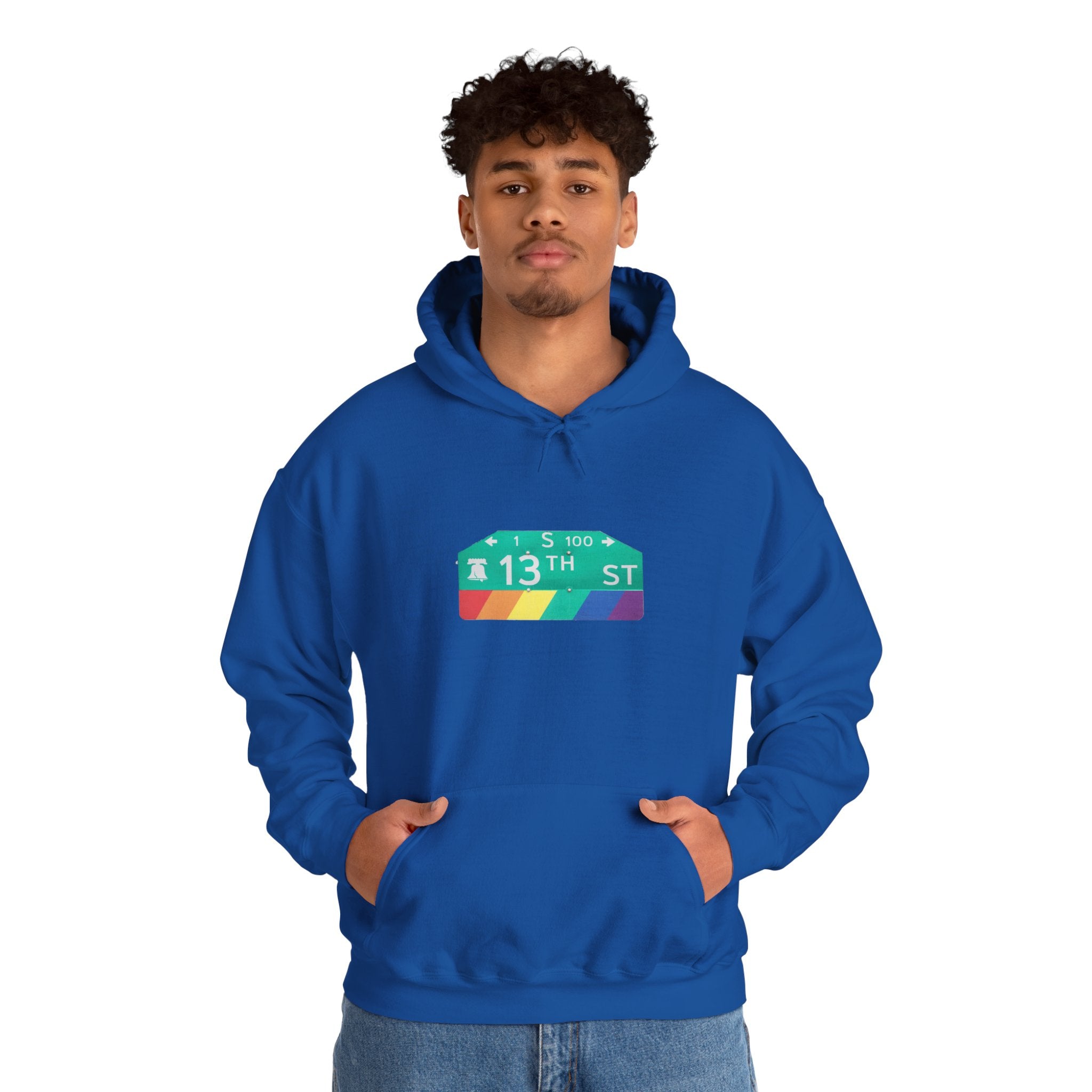 Philly Gayborhood Street Sign  Hoodie
