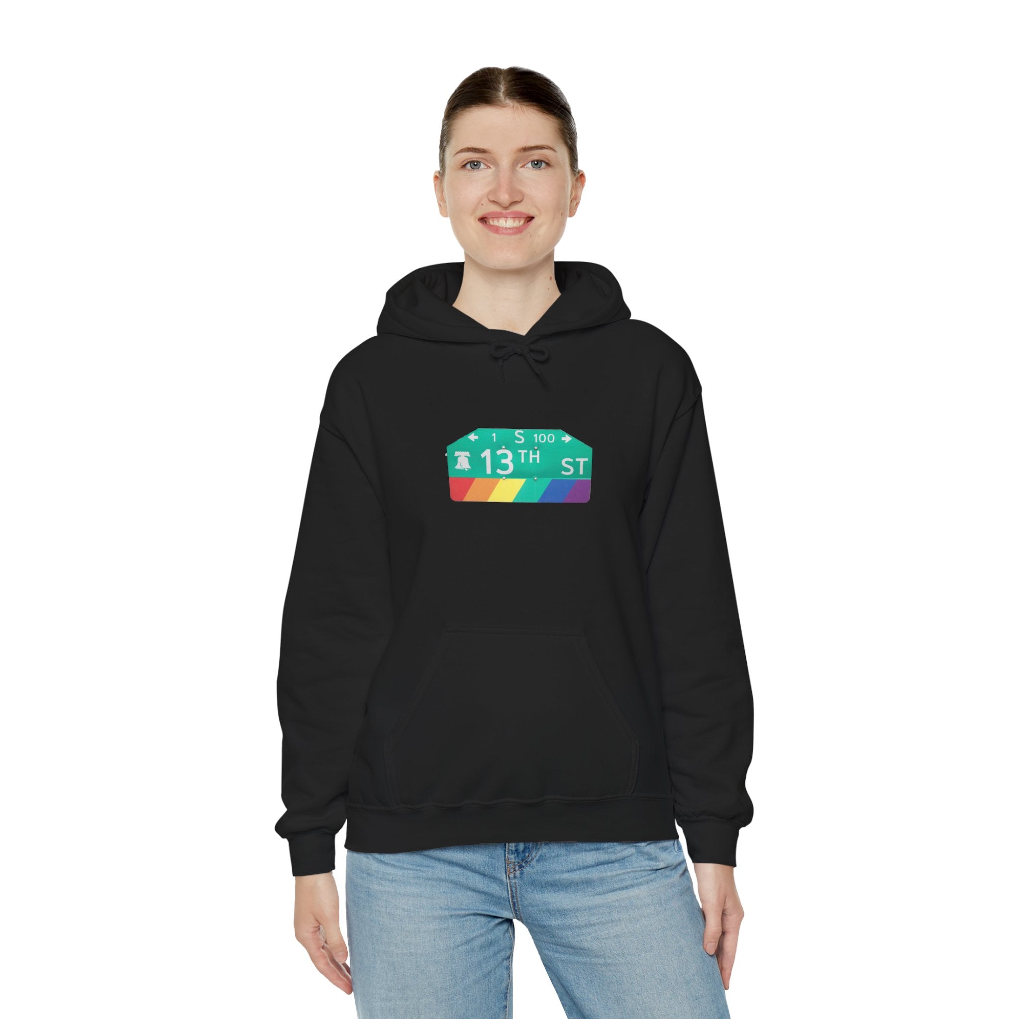 Philly Gayborhood Street Sign  Hoodie