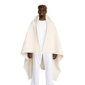 Rainbow "?" Hooded Sherpa Blanket