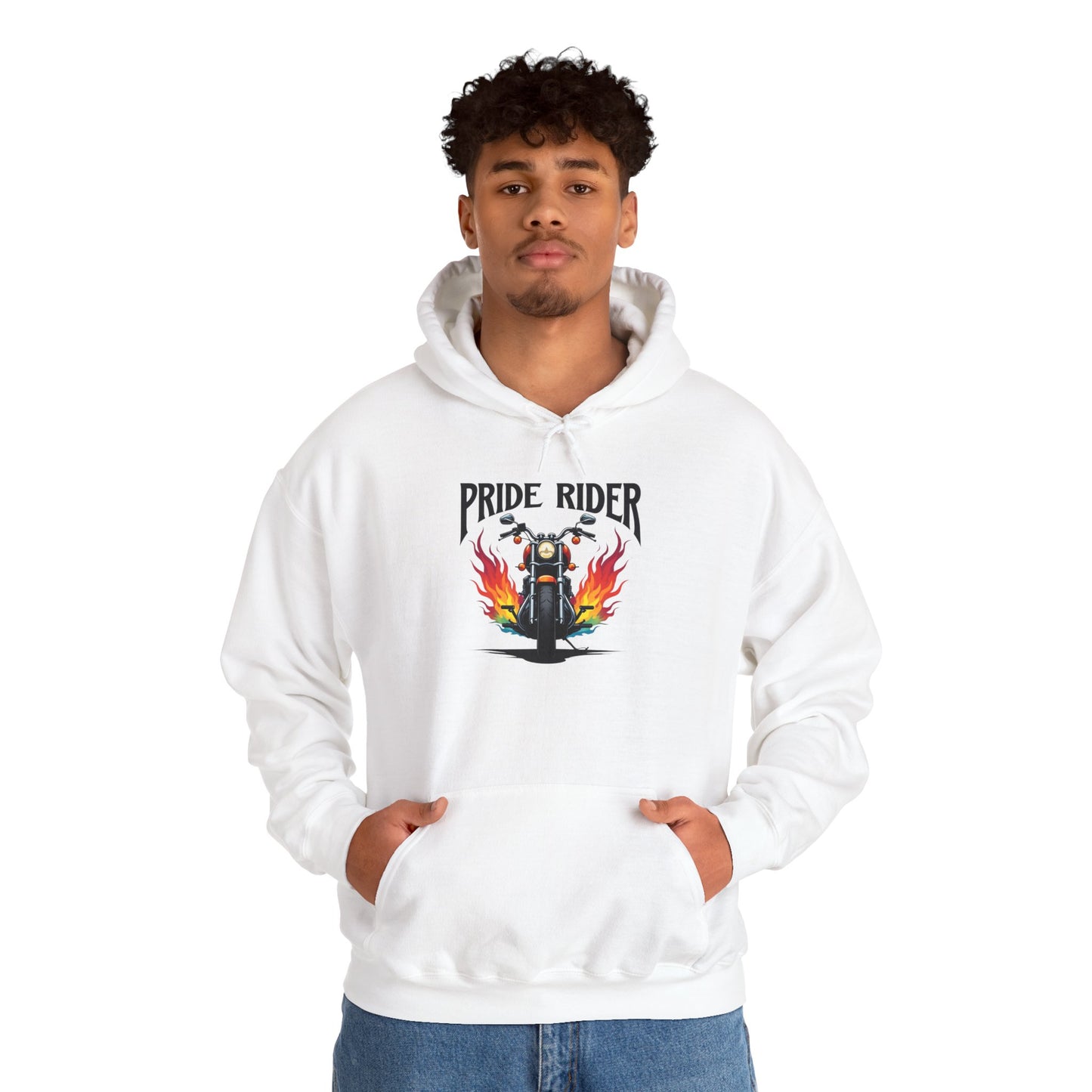 Pride Rider Motorcycle Hoodie