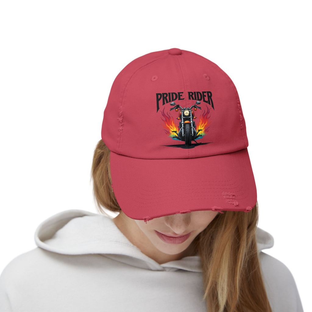 Pride Rider Distressed Design