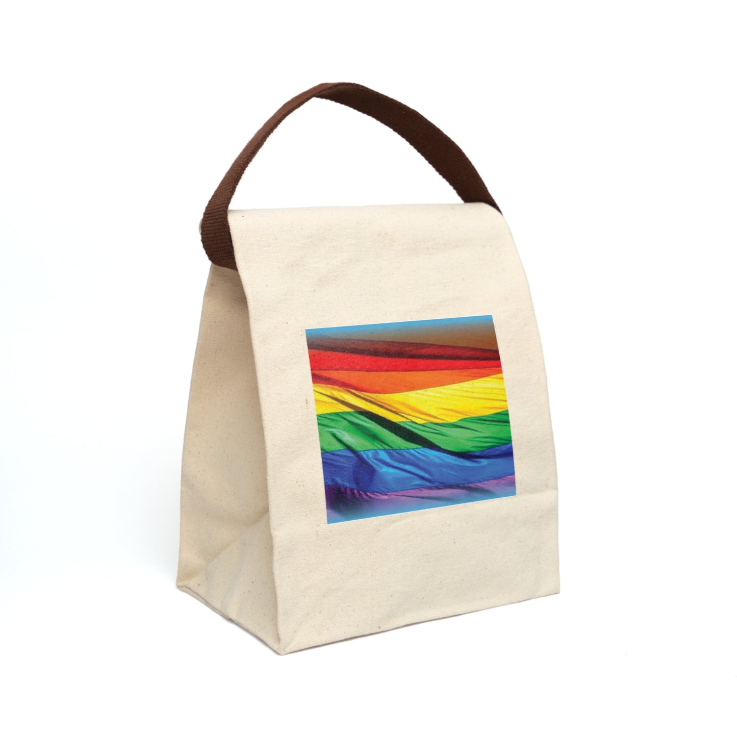 Canvas Lunch Bag Pride Flag