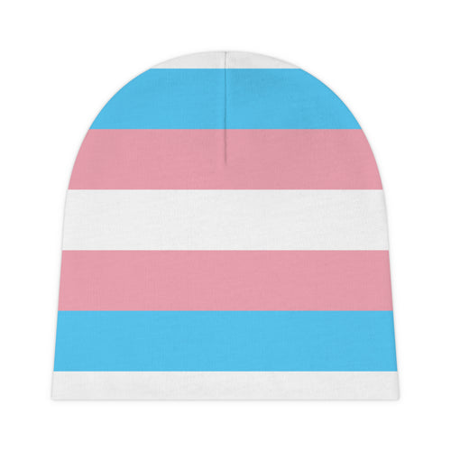 Beanie Hat Transgender Flag