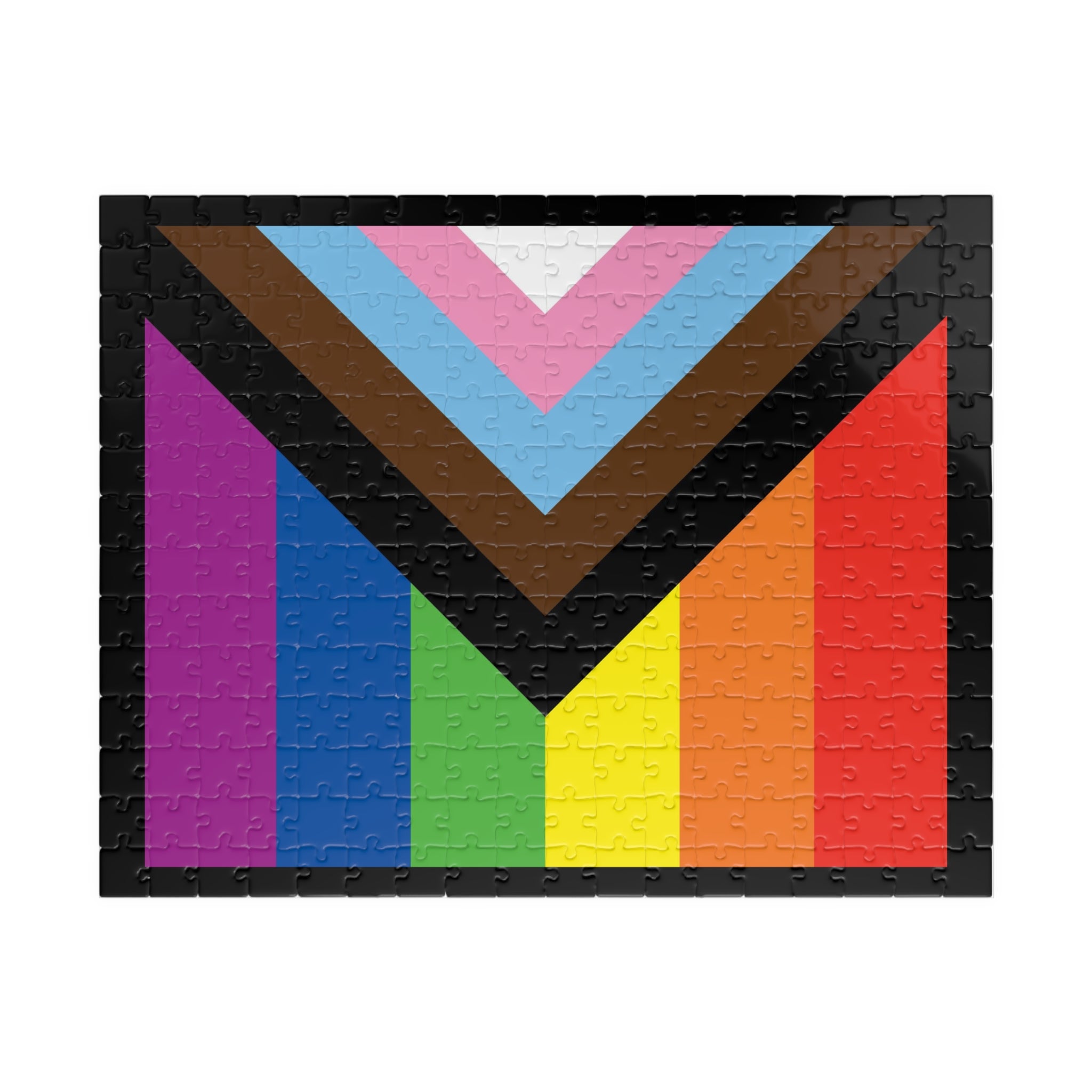 Rainbow Flag Puzzle (110, 252, 520, 1014-piece)