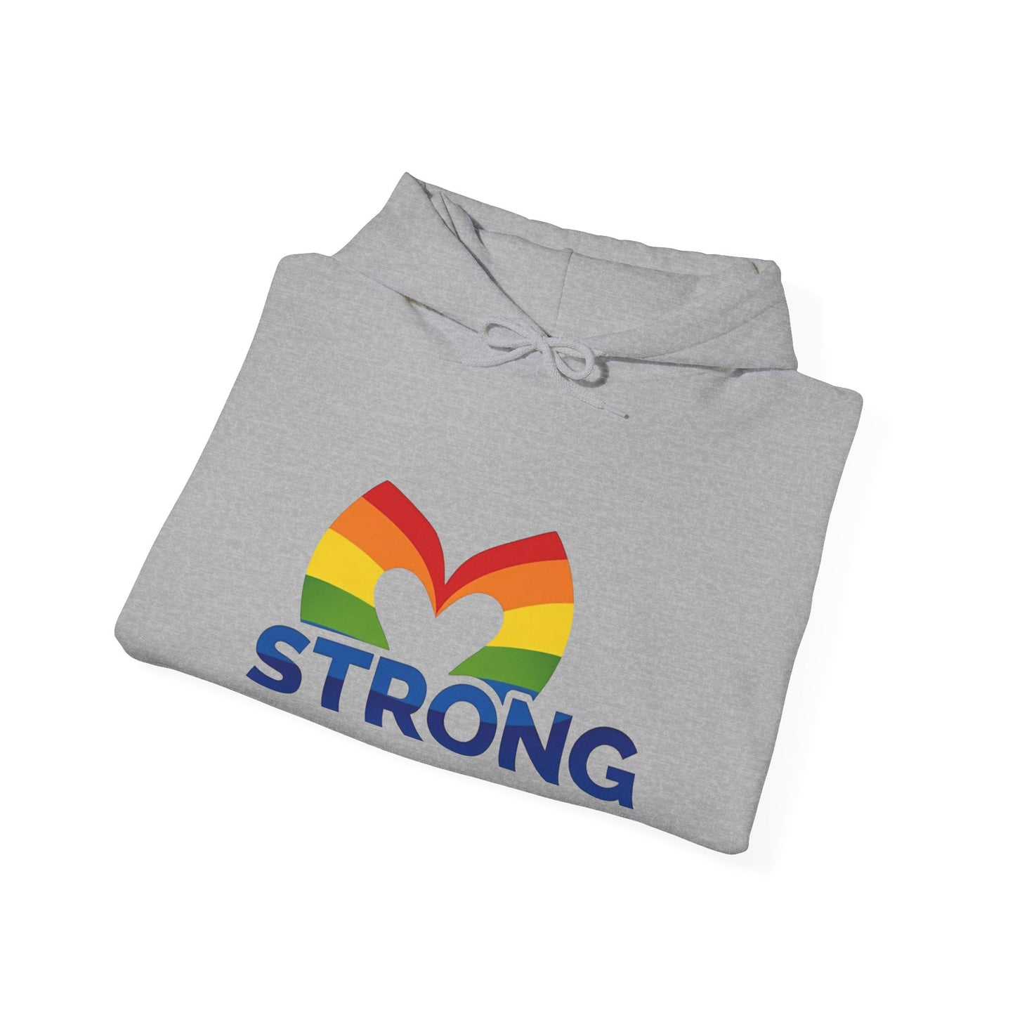 Rainbow Heart STRONG Hoodie