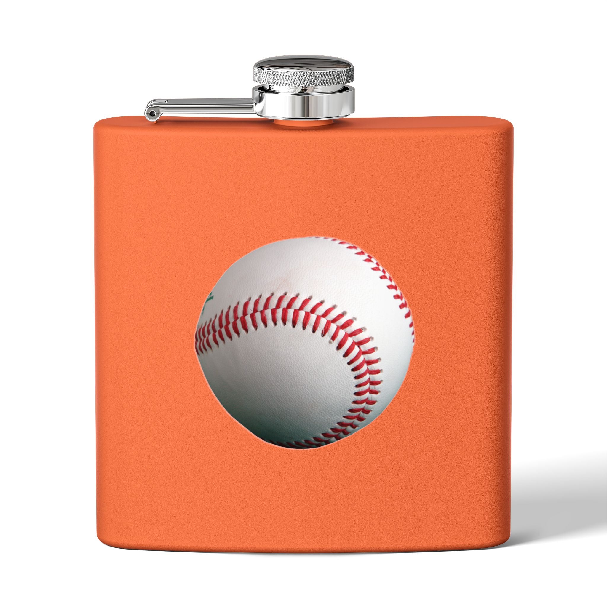 Copy of Football Stainless Steel Flask, 6oz