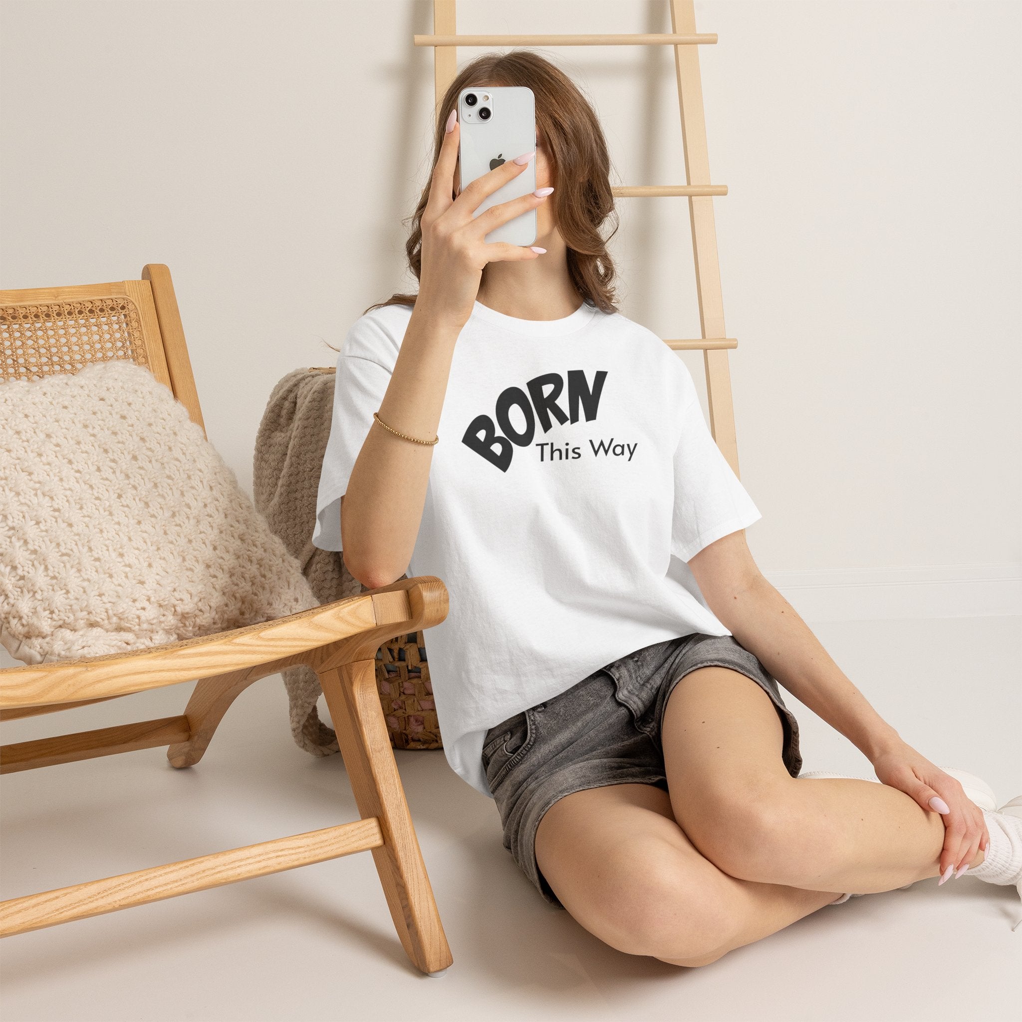 Born this way Heavy Cotton Tee