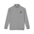Rainbow Shamrock Unisex Fleece Pullover (Embroidery)