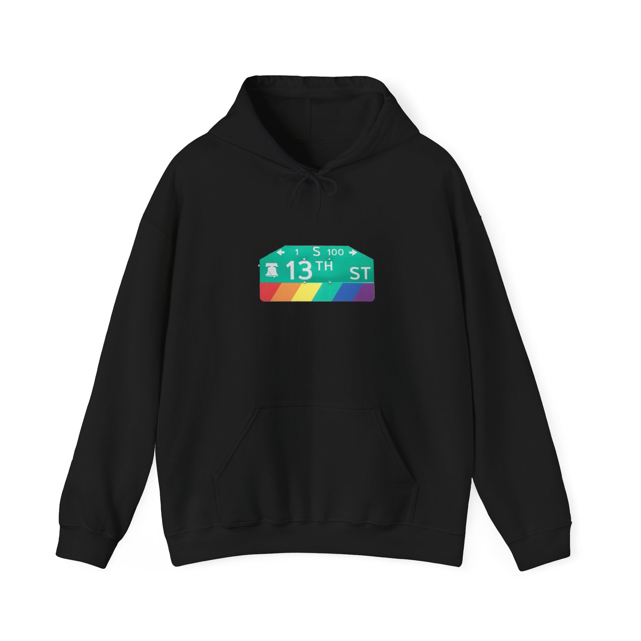 Philly Gayborhood Street Sign  Hoodie