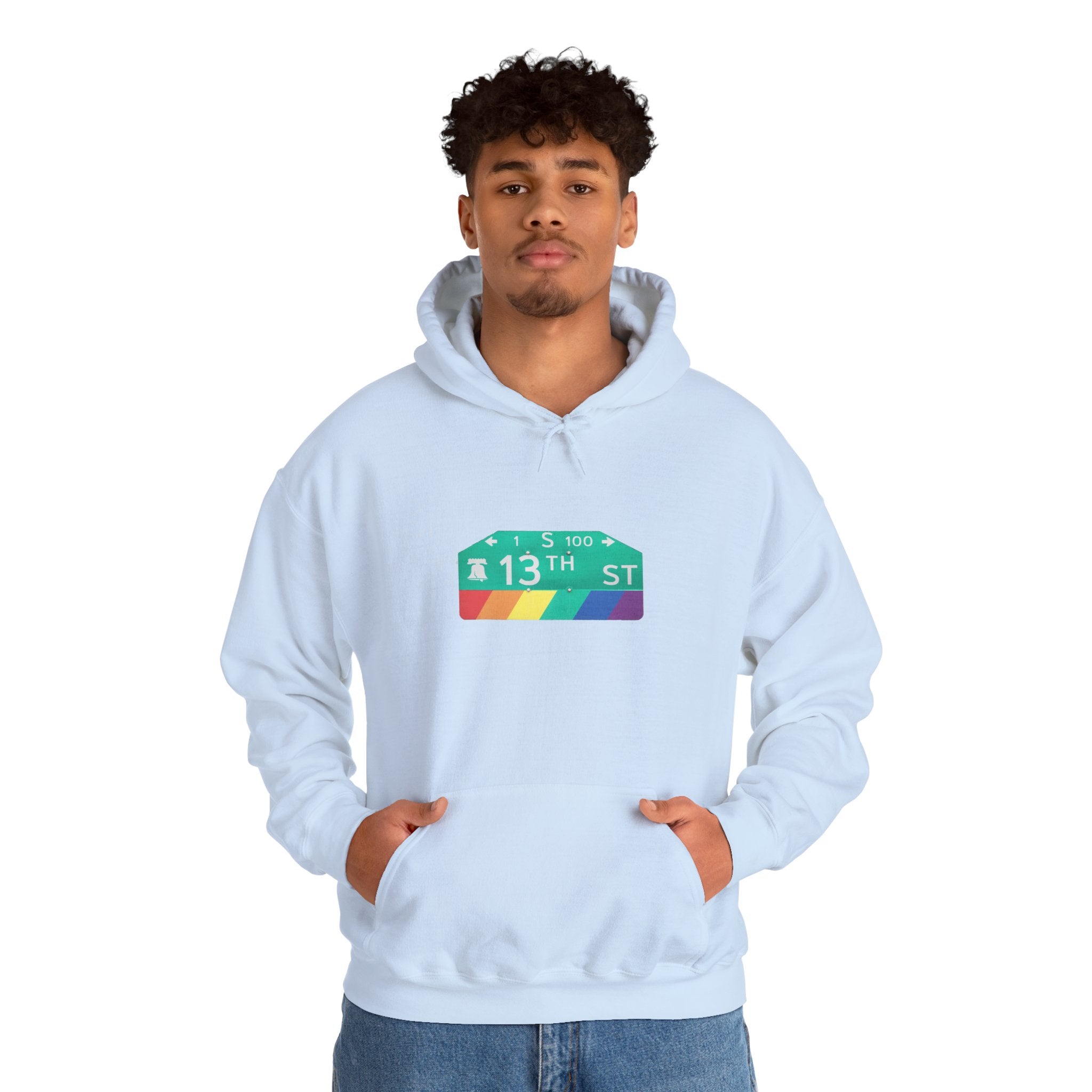Philly Gayborhood Street Sign  Hoodie