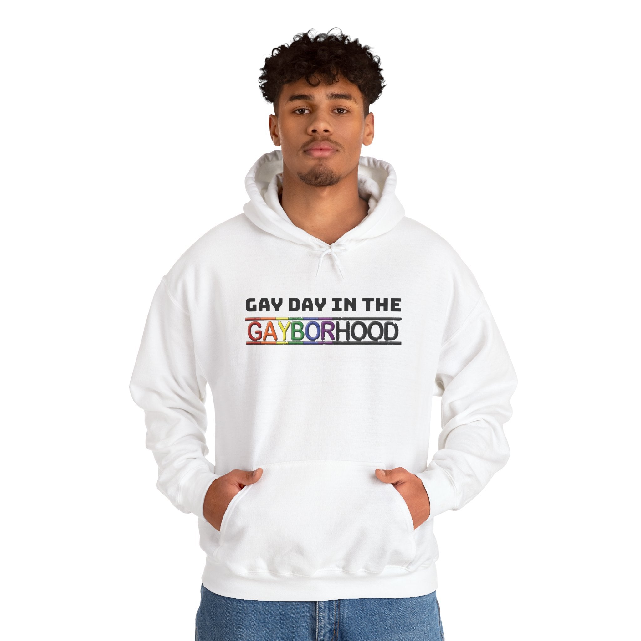 Gay Day in the Gayborhood Heavy Blend™ Hoodie
