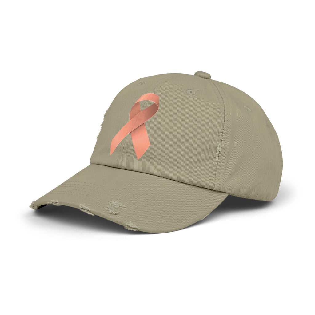 Uterine Cancer Distressed Hat