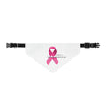 Clip-on Pet Bandana Pink Ribbon My Mom is a Warrior