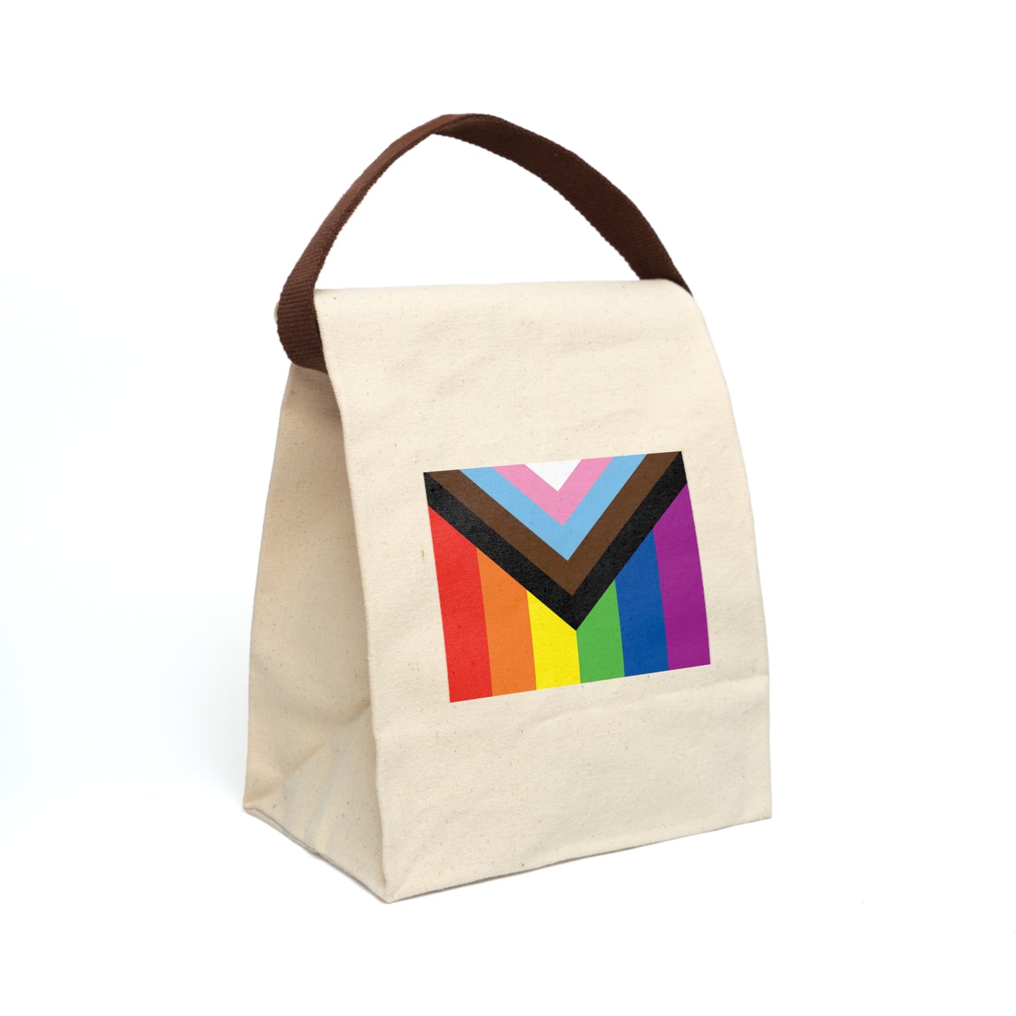 Canvas Lunch Bag Pride Flag (All Stripes)