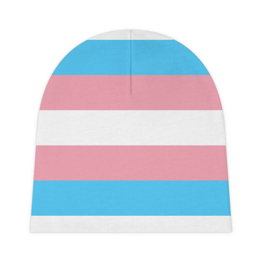 Beanie Hat Transgender Flag