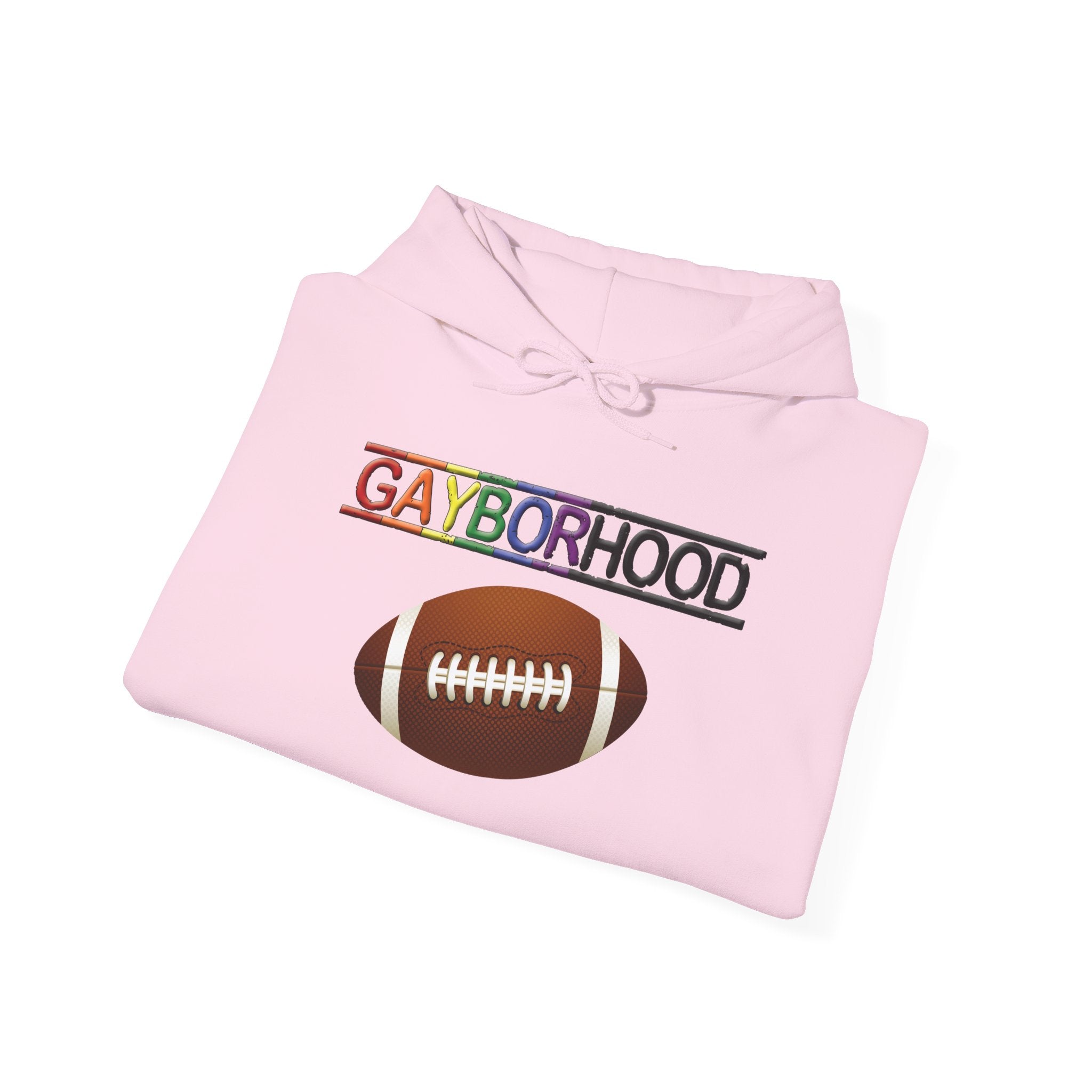 Gayborhood Football Heavy Blend™ Hoodie