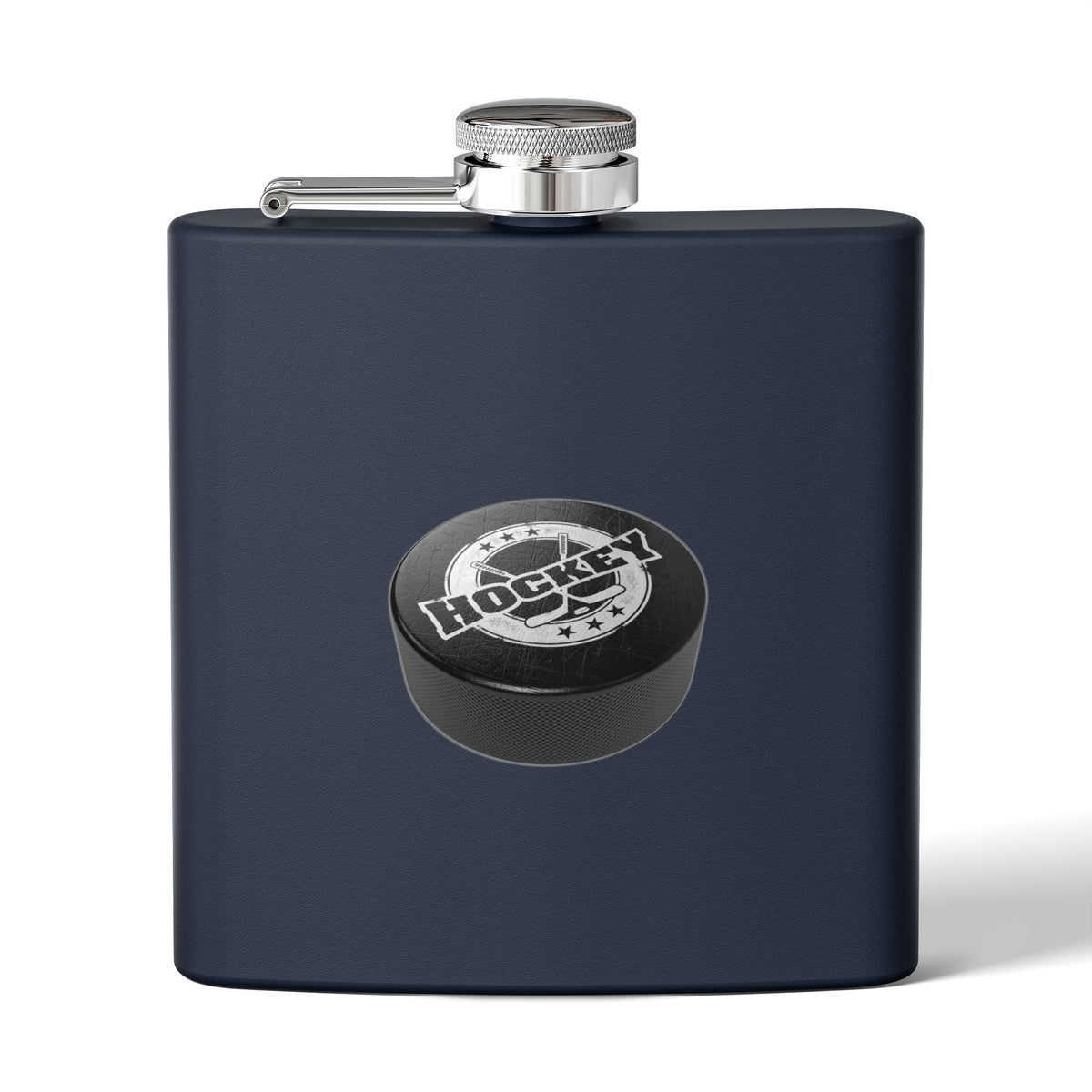 Hockeyl Stainless Steel Flask, 6oz