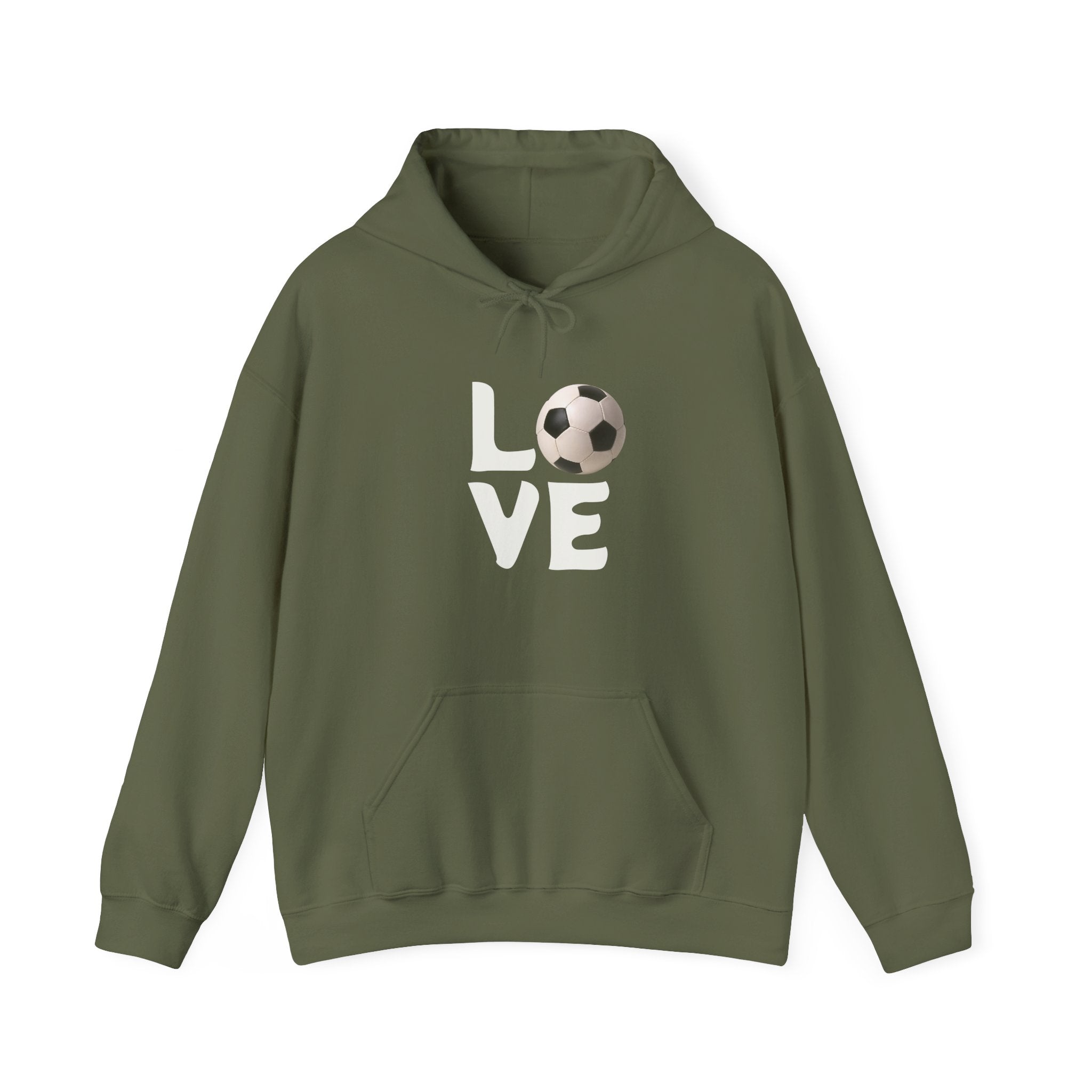 LOVE Soccer Heavy Blend™ Hoodie