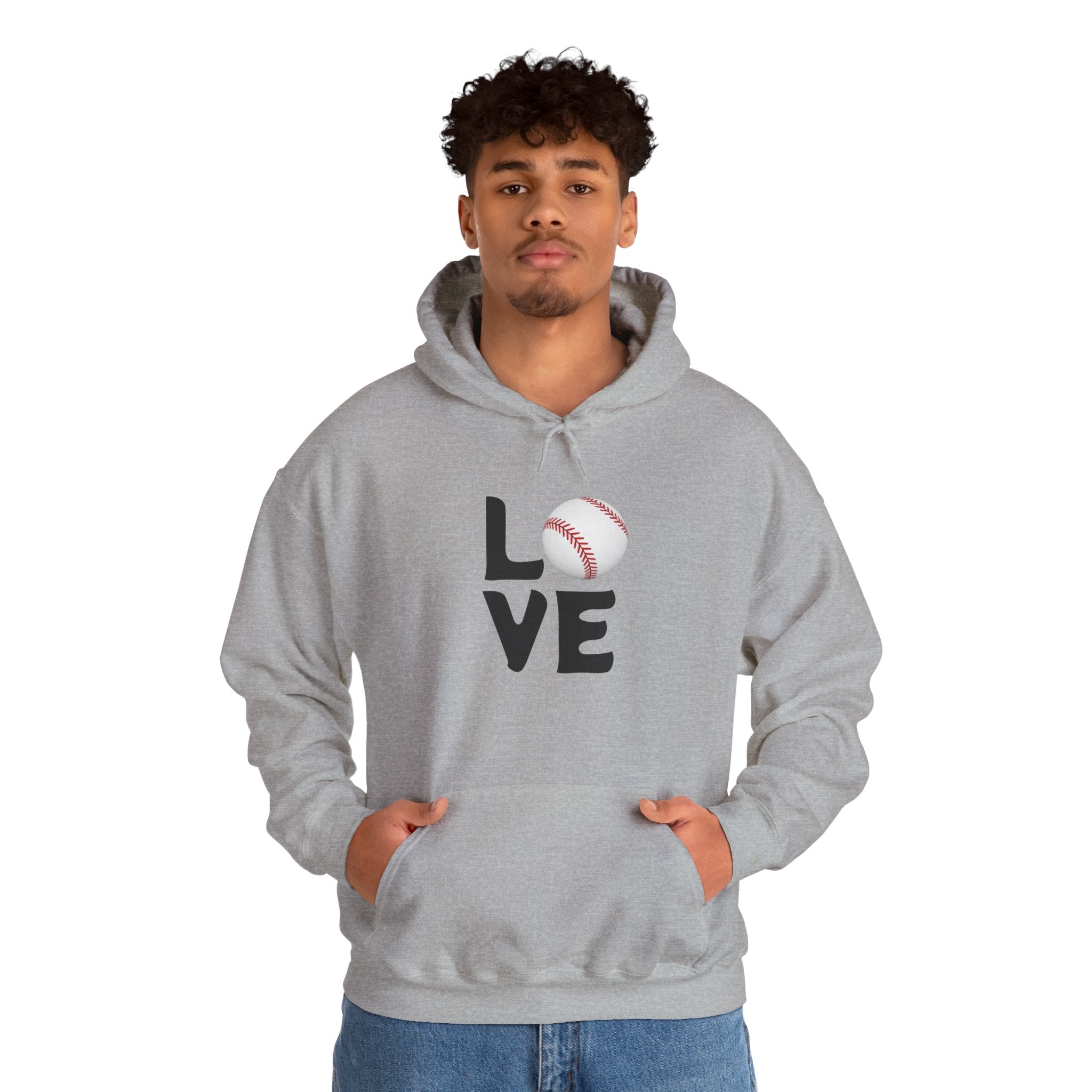 LOVE Baseball Heavy Blend™ Hoodie