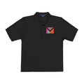 Polo Shirt Philly Inspired Pride Flag Embroidery