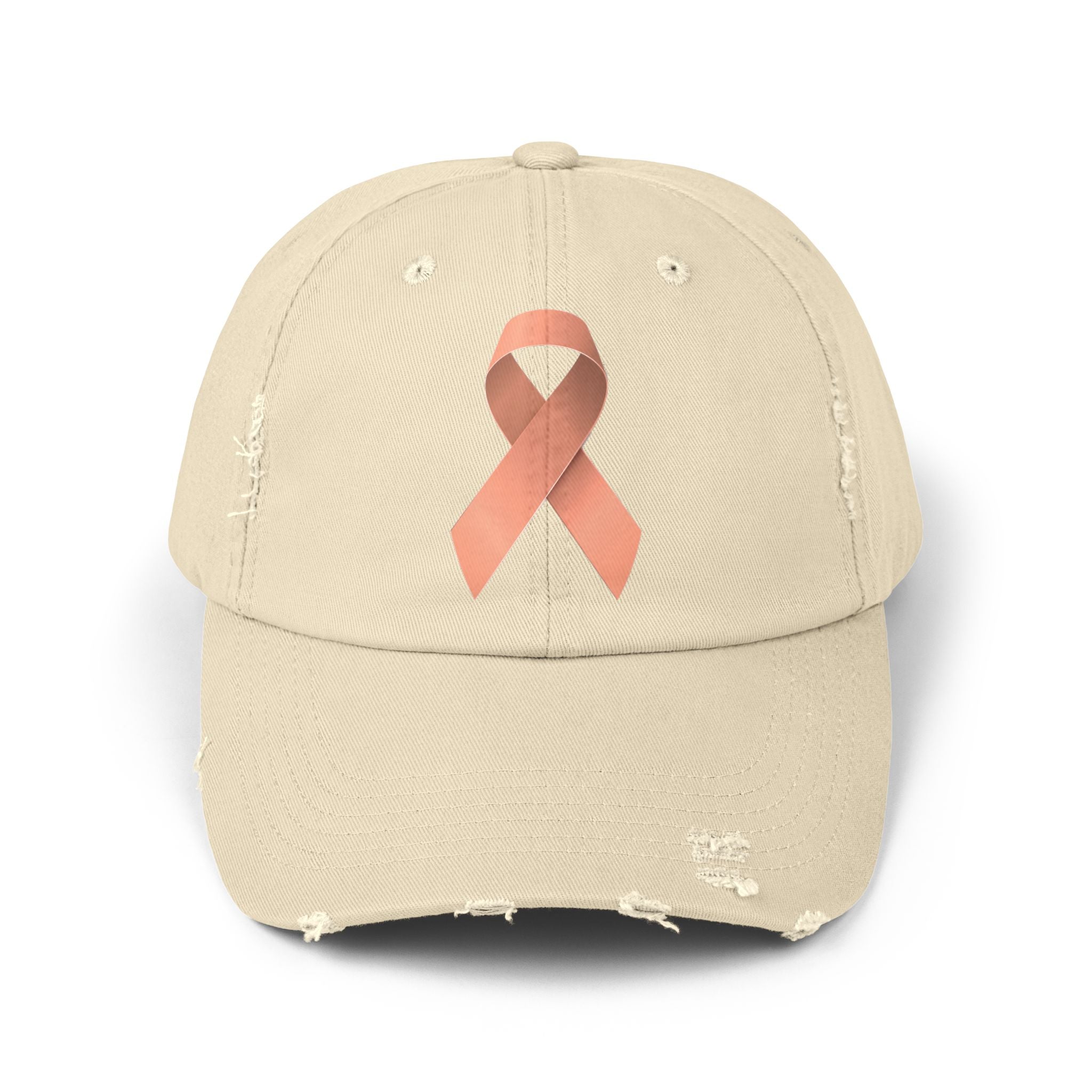 Uterine Cancer Distressed Hat